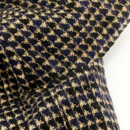 【中古】ザ ジジ THE GIGI ウールナイロン 2B カジュアルジャケット ネイビーxベージュ【 52 】【 状態ランクB 】【 メンズ 】