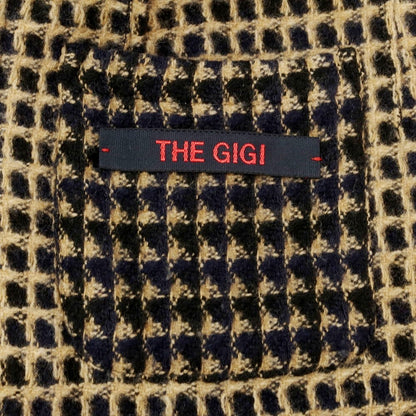 【中古】ザ ジジ THE GIGI ウールナイロン 2B カジュアルジャケット ネイビーxベージュ【 52 】【 状態ランクB 】【 メンズ 】