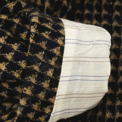 【中古】ザ ジジ THE GIGI ウールナイロン 2B カジュアルジャケット ネイビーxベージュ【 52 】【 状態ランクB 】【 メンズ 】