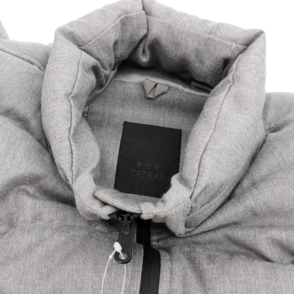 【中古】タトラス TATRAS ウール ダウンジャケット ライトグレー【 1 】【 状態ランクD 】【 メンズ 】