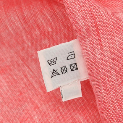 【中古】ケイケイシャツ K-K shirt リネン ワイドカラー カジュアルシャツ ピンク【 36 】【 状態ランクB 】【 メンズ 】