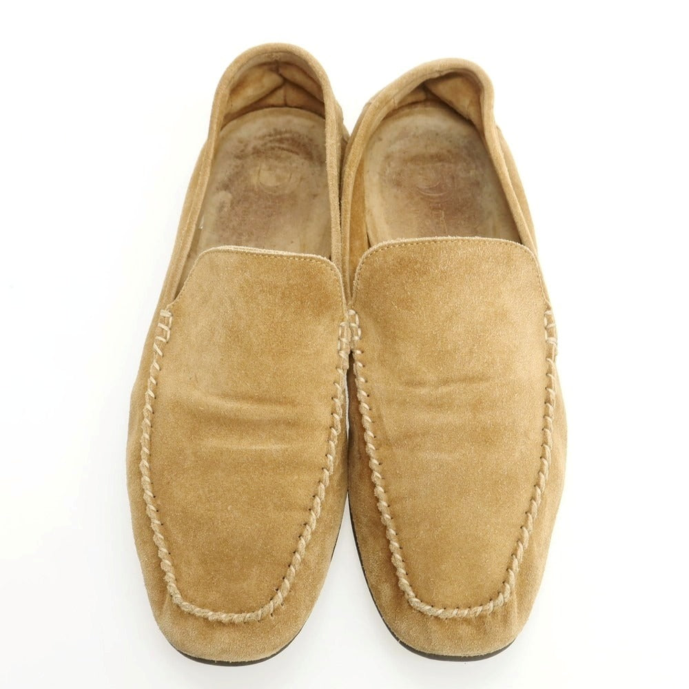 【中古】ディメッラ DI MELLA スエード ローファー ベージュ【 6 1/2 】【 状態ランクC 】【 メンズ 】
