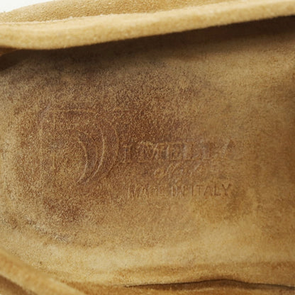 【中古】ディメッラ DI MELLA スエード ローファー ベージュ【 6 1/2 】【 状態ランクC 】【 メンズ 】