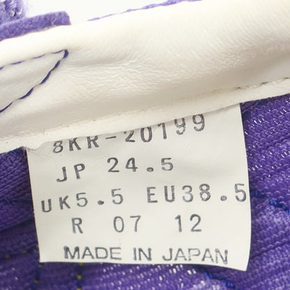 【中古】ミズノ Mizuno MizunoのWAVE KUDOS RW-1 ランニング スニーカー パープル【 24.5cm 】【 状態ランクC 】【 メンズ 】