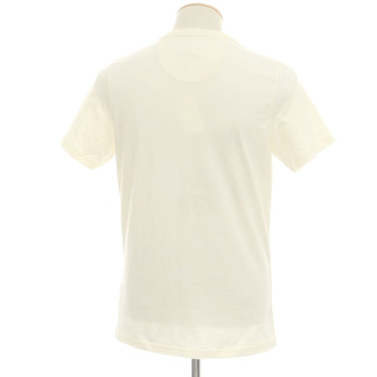 【中古】バブアー Barbour コットン クルーネック 半袖Tシャツ クリーム【 S 】【 状態ランクB 】【 メンズ 】