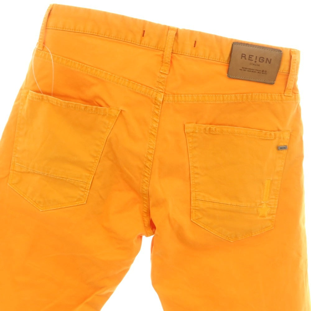 【中古】レイン Reign ストレッチコットン ショートパンツ オレンジ【 28 】【 状態ランクB 】【 メンズ 】[EPD]