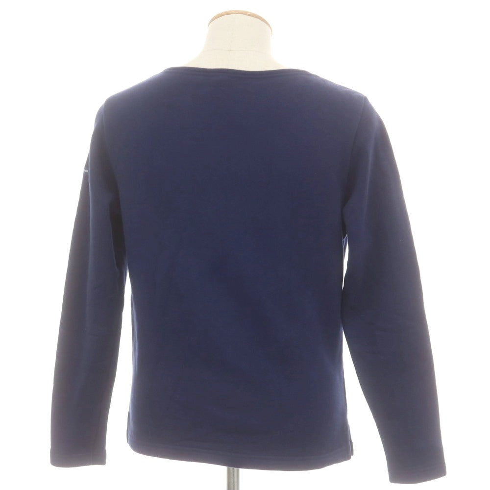 【中古】ループウィラー LOOPWHEELER BEAMS PLUS別注 コットン ボートネック スウェット ネイビー【 S 】【 状態ランクB 】【 メンズ 】