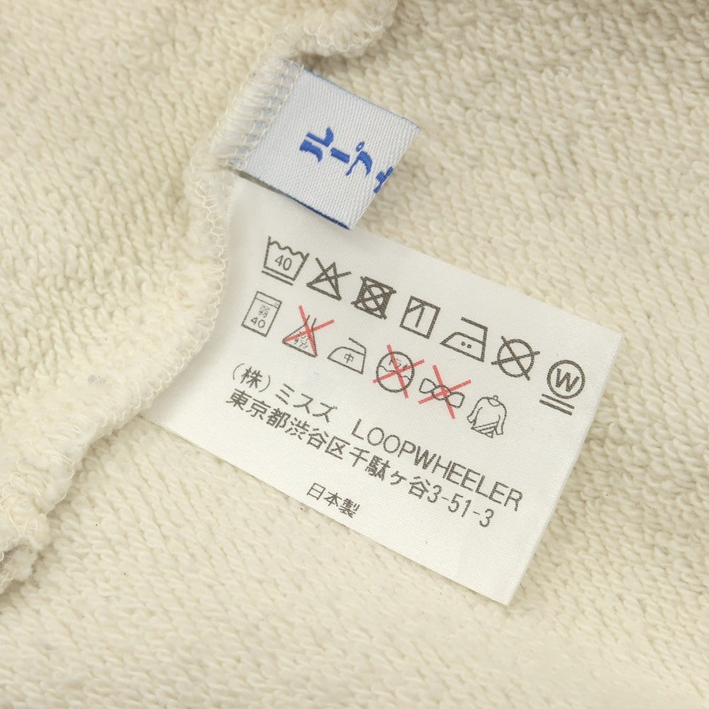 【中古】ループウィラー LOOPWHEELER BEAMS PLUS別注 コットン ボートネック スウェット オートミール【 S 】【 状態ランクC 】【 メンズ 】