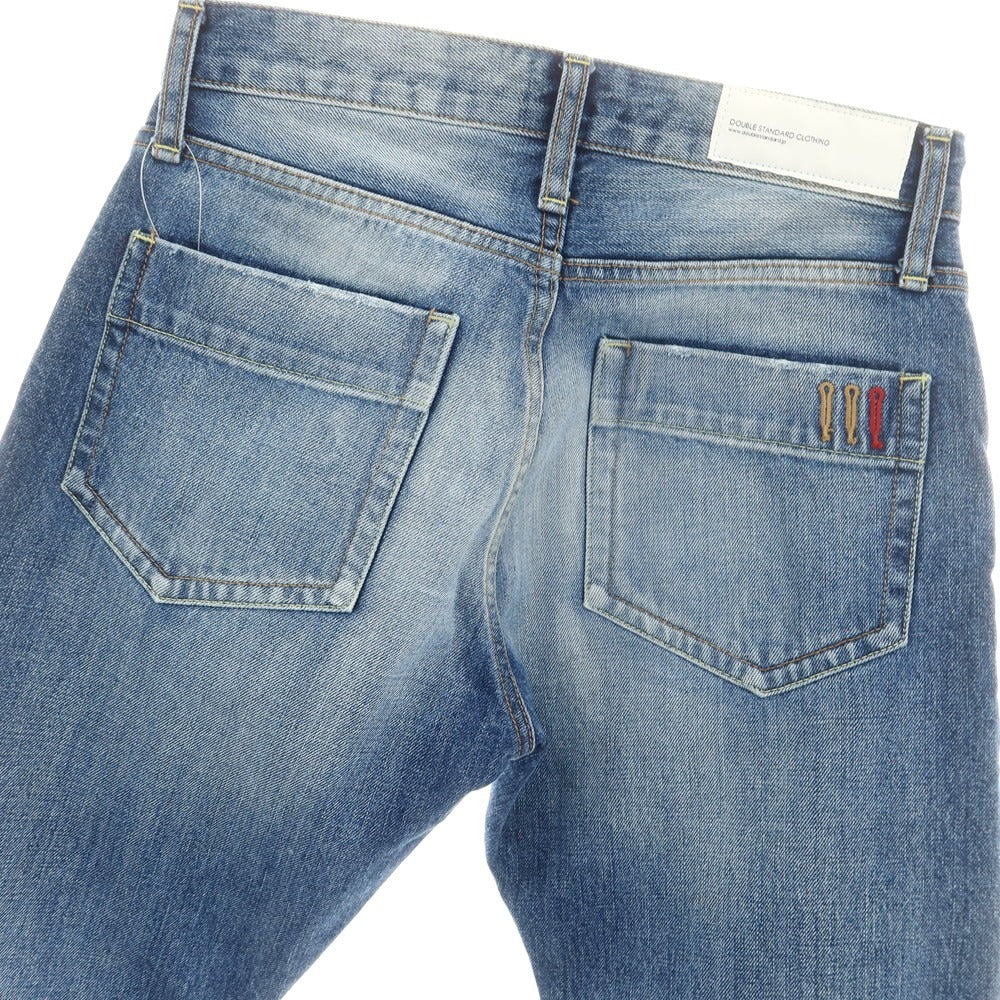 【中古】ダブルスタンダードクロージング DOUBLE STANDARD CLOTHING ストレッチ デニムパンツ ジーンズ ブルー【 44 】【 状態ランクB 】【 メンズ 】 [DPD]