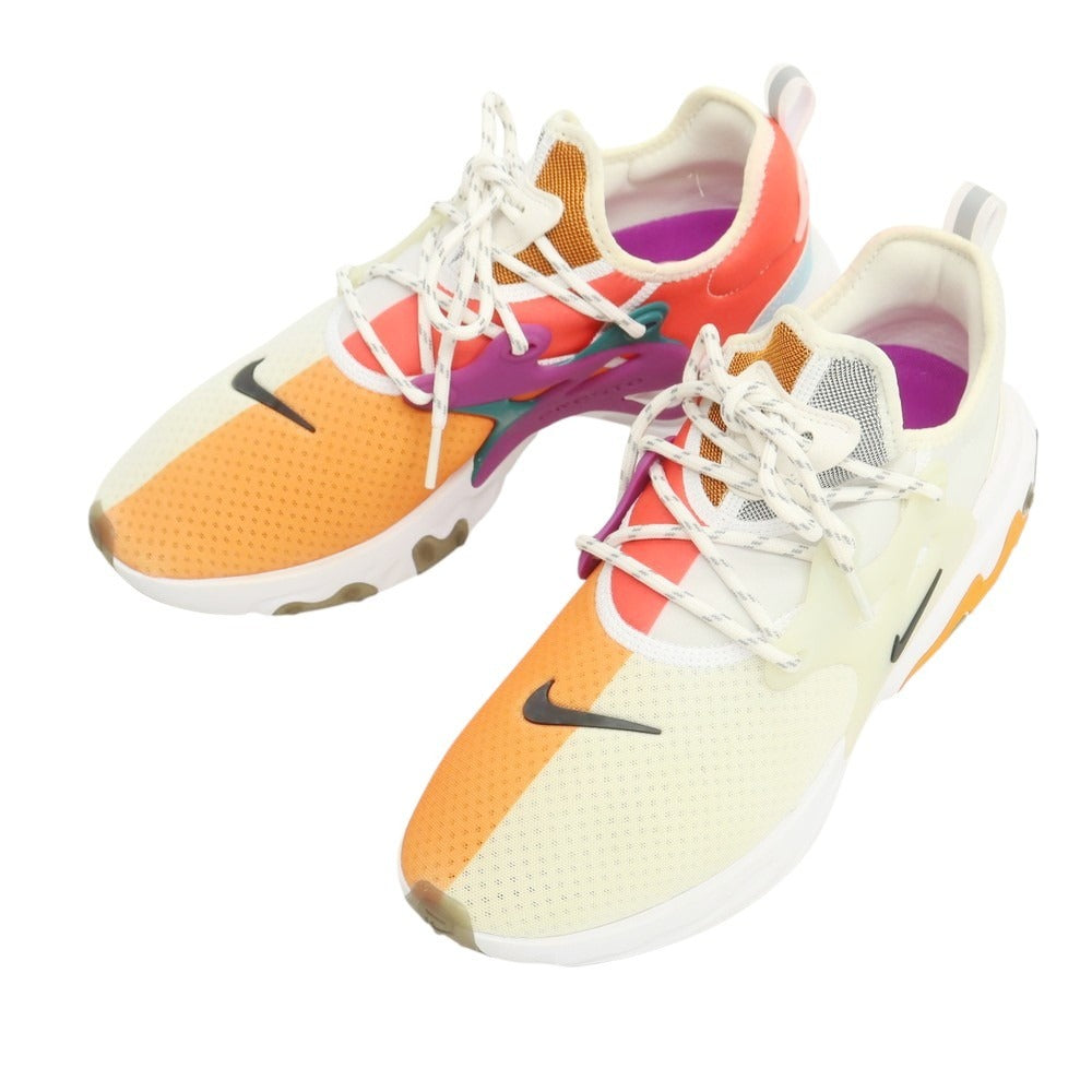 【中古】ナイキ NIKE BEAMS別注 REACT PRESTO スニーカー オレンジxホワイト【 26.5cm 】【 状態ランクB 】【 メンズ 】