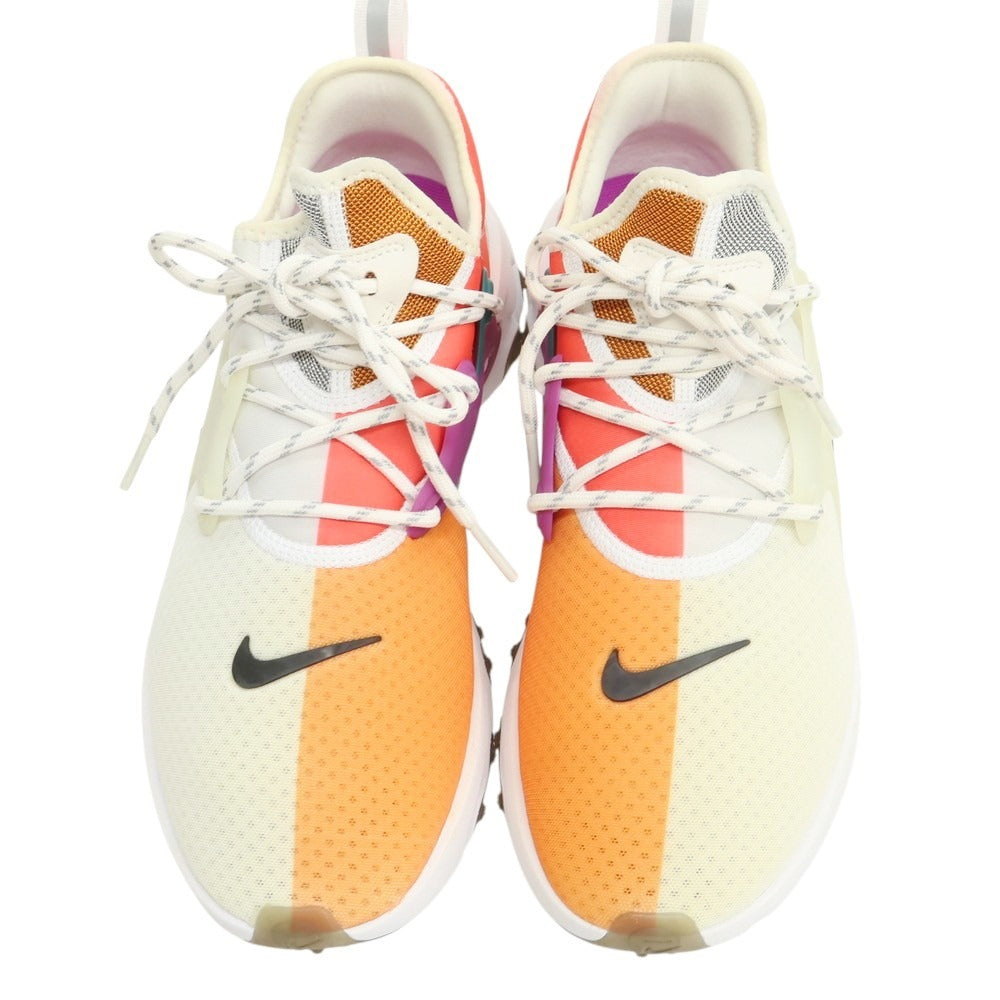 【中古】ナイキ NIKE BEAMS別注 REACT PRESTO スニーカー オレンジxホワイト【 26.5cm 】【 状態ランクB 】【 メンズ 】