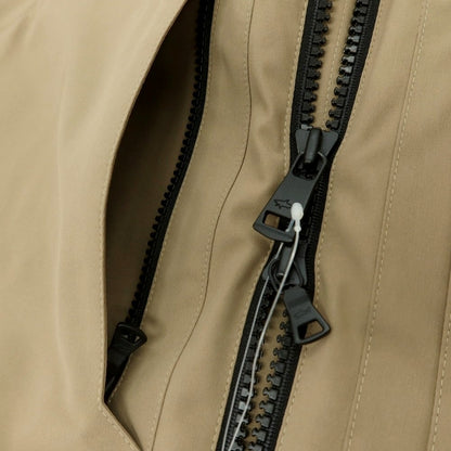 【中古】【未使用】ポールアンドシャーク PAUL&amp;SHARK TYPHOON20000 ポリエステル 中綿 フーデッドコート ダークベージュ【 L 】【 状態ランクS 】【 メンズ 】