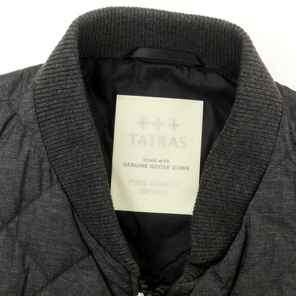 【中古】【未使用】タトラス TATRAS ナイロンポリエステル ダウンジャケット グレー【 3 】【 状態ランクS 】【 メンズ 】