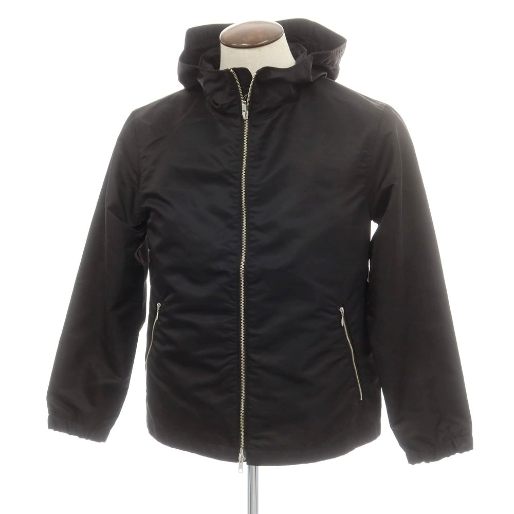 【中古】【未使用】ビューティアンドユースユナイテッドアローズ BEAUTY&amp;YOUTH UNITED ARROWS ナイロン フーデッドブルゾン ブラック【 L 】【 状態ランクS 】【 メンズ 】
