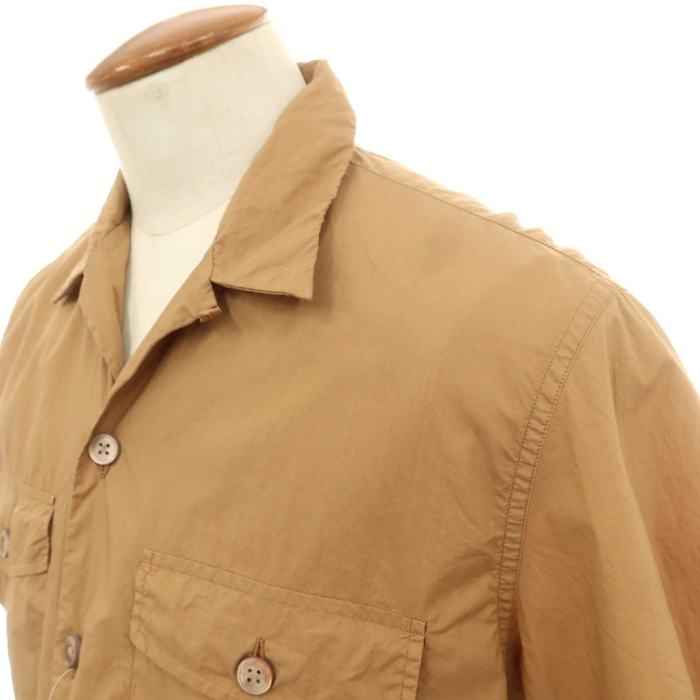 【中古】ポールスミスコレクション PAUL SMITH COLLECTION コットン オープンカラー 半袖シャツ ベージュ【サイズM】【 状態ランクC 】【 メンズ 】[EPD]