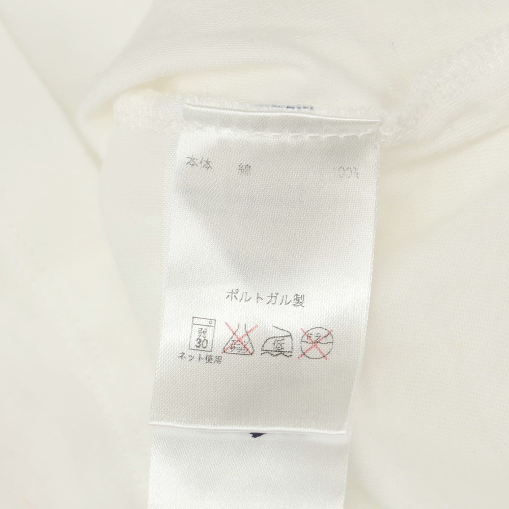【中古】コミューンドゥパリ COMMUNE DE PARIS コットン クルーネック 半袖Tシャツ ホワイト【 S 】【 状態ランクB 】【 メンズ 】