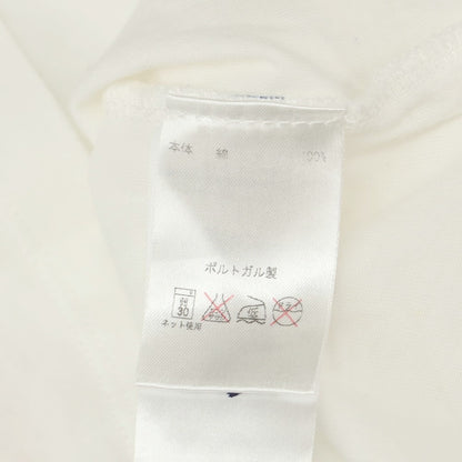 【中古】コミューンドゥパリ COMMUNE DE PARIS コットン クルーネック 半袖Tシャツ ホワイト【 S 】【 状態ランクB 】【 メンズ 】