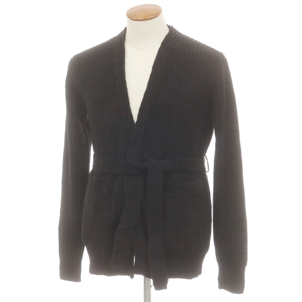 【中古】エーケーエム エイケイエム AKM コットンナイロン ガウン型 カーディガン ブラック【 M 】【 状態ランクB 】【 メンズ 】