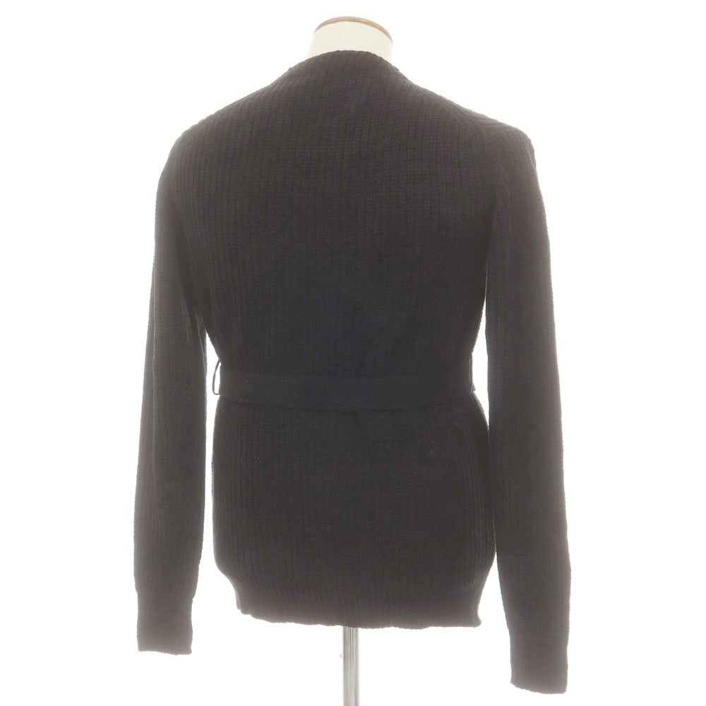 【中古】エーケーエム エイケイエム AKM コットンナイロン ガウン型 カーディガン ブラック【 M 】【 状態ランクB 】【 メンズ 】