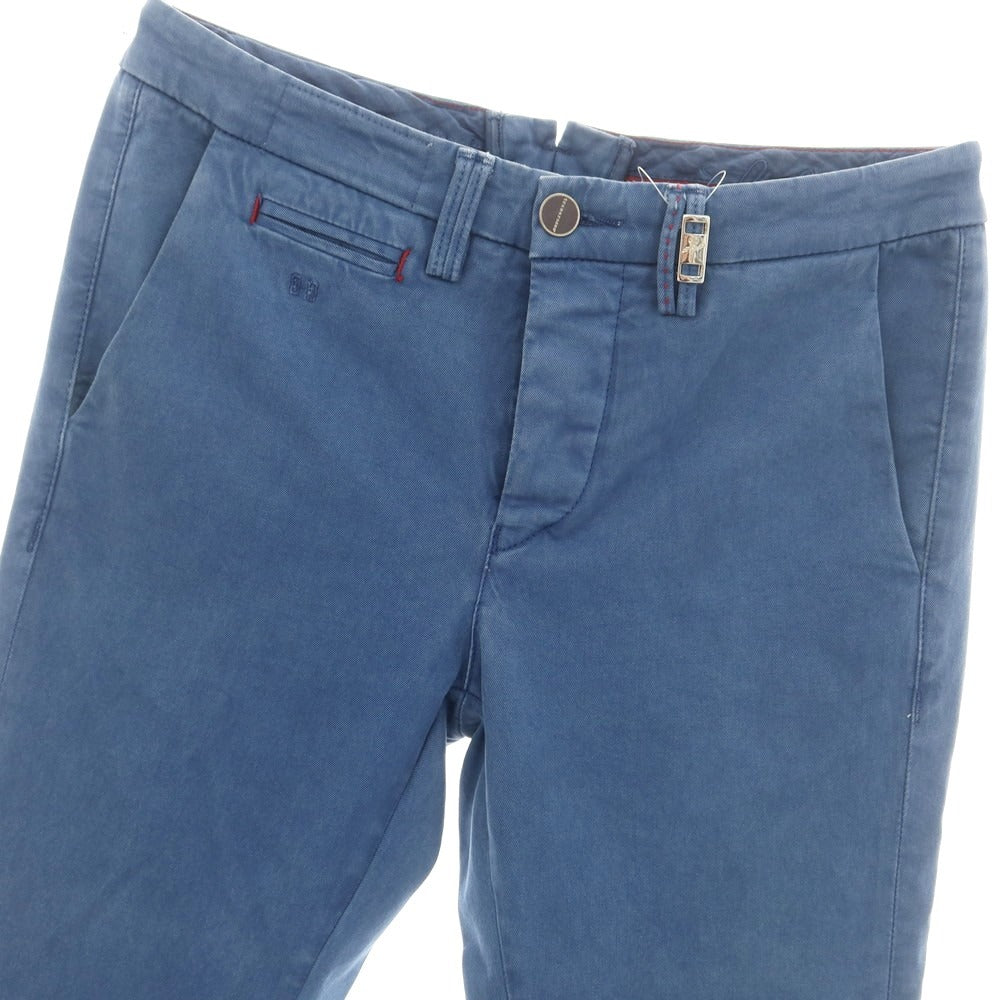 【中古】トラマロッサ Tramarossa ストレッチ コットン カジュアルスラックスパンツ ネイビー【 29 】【 状態ランクC 】【 メンズ 】