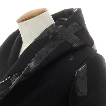 【中古】ウノピュウノウグァーレトレ 1piu1uguale3 ウール フーデッドコート ブラック【 4 】【 状態ランクA 】【 メンズ 】