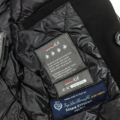 【中古】ウノピュウノウグァーレトレ 1piu1uguale3 × DUVETICA ウール ダウンコート ブラック【 5 】【 状態ランクA 】【 メンズ 】