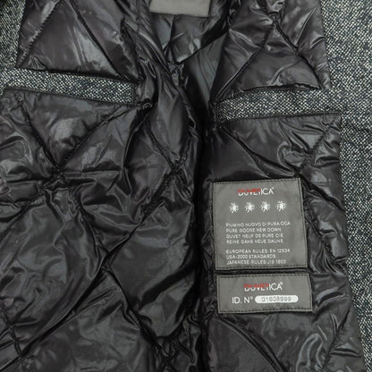 【中古】ウノピュウノウグァーレトレ 1piu1uguale3 × DUVETICA ポリエステル ダウンコート ブラックxホワイト【 5 】【 状態ランクA 】【 メンズ 】