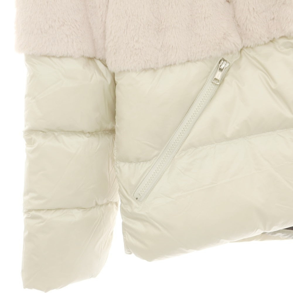 【中古】エーケーエム エイケイエム AKM × SNOWMAN NEWYORK ダウンジャケット ライトベージュ系【 L 】【 状態ランクA 】【 メンズ 】