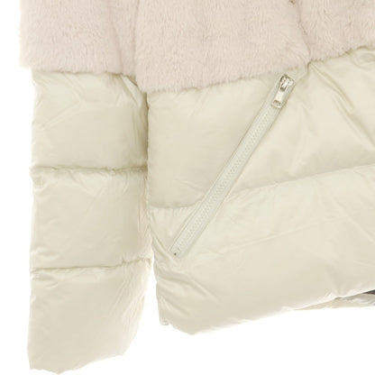 【中古】エーケーエム エイケイエム AKM × SNOWMAN NEWYORK ダウンジャケット ライトベージュ系【 L 】【 状態ランクA 】【 メンズ 】