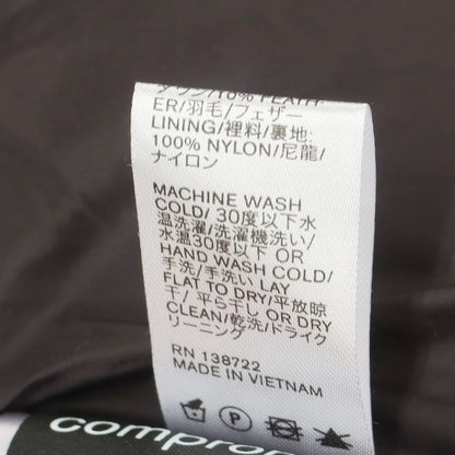 【中古】エーケーエム エイケイエム AKM × SNOWMAN NEWYORK ダウンジャケット ライトベージュ系【 L 】【 状態ランクA 】【 メンズ 】