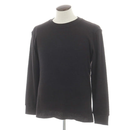 【中古】ウノピュウノウグァーレトレ 1piu1uguale3 コットン クルーネック 長袖Tシャツ ブラック【 5 】【 状態ランクA 】【 メンズ 】