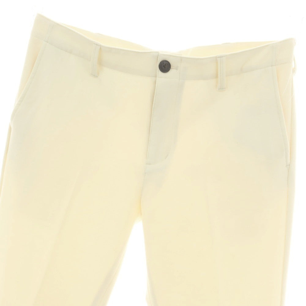 【中古】ウノピュウノウグァーレトレ 1piu1uguale3 ストレッチ ポリエステルレーヨン カジュアルスラックスパンツ クリーム【 6 】【 状態ランクB 】【 メンズ 】