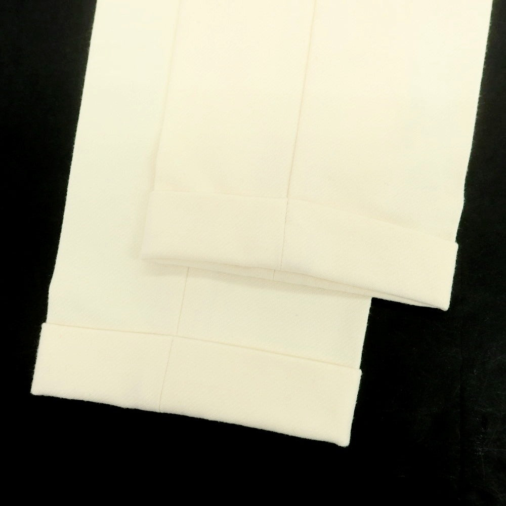 【中古】ウノピュウノウグァーレトレ 1piu1uguale3 ストレッチ ポリエステルレーヨン カジュアルスラックスパンツ クリーム【 6 】【 状態ランクB 】【 メンズ 】