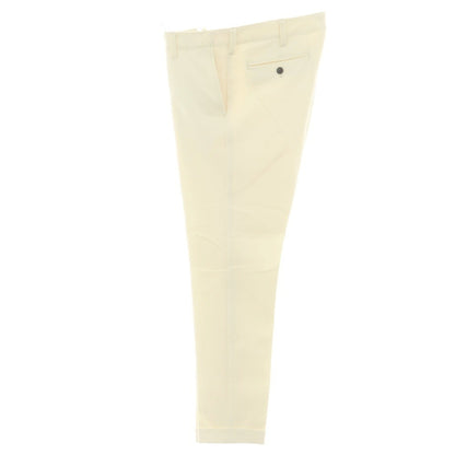 【中古】ウノピュウノウグァーレトレ 1piu1uguale3 ストレッチ ポリエステルレーヨン カジュアルスラックスパンツ クリーム【 6 】【 状態ランクB 】【 メンズ 】