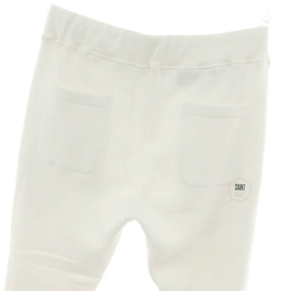 【中古】ウノピュウノウグァーレトレ 1piu1uguale3 × THESAINT MAFIA コットン スウェットパンツ ホワイト【 7 】【 状態ランクA 】【 メンズ 】