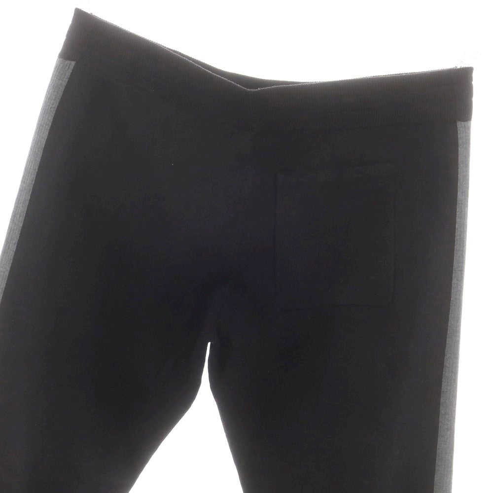 【中古】ウノピュウノウグァーレトレ 1piu1uguale3 シルクカシミヤナイロン ニット イージーパンツ ブラック【 6 】【 状態ランクA 】【 メンズ 】