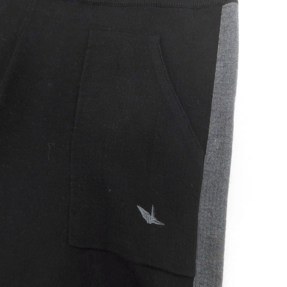 【中古】ウノピュウノウグァーレトレ 1piu1uguale3 シルクカシミヤナイロン ニット イージーパンツ ブラック【 6 】【 状態ランクA 】【 メンズ 】