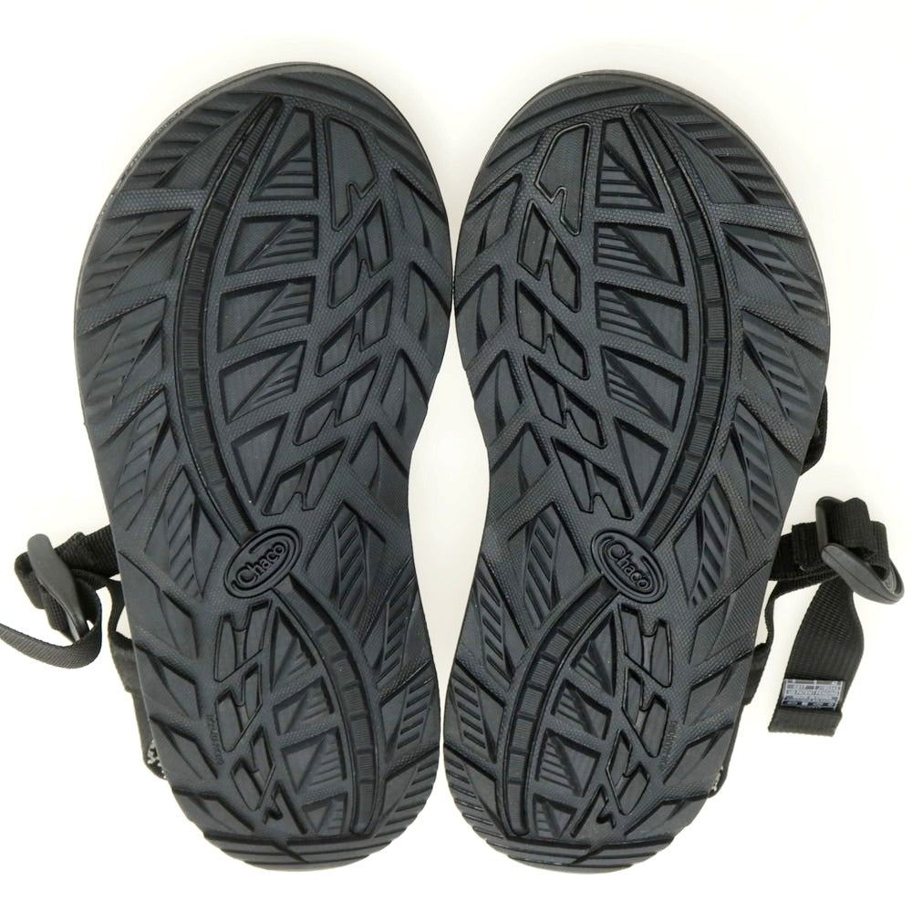 【中古】【未使用】ウノピュウノウグァーレトレ 1piu1uguale3 × chaco サンダル ブラック【 M9 】【 状態ランクS 】【 メンズ 】