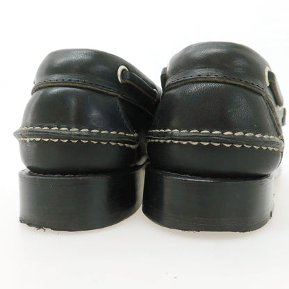 【中古】ランコート RANCOURT タッセルモカシン デッキシューズ ブラック【 6D 】【 状態ランクB 】【 メンズ 】