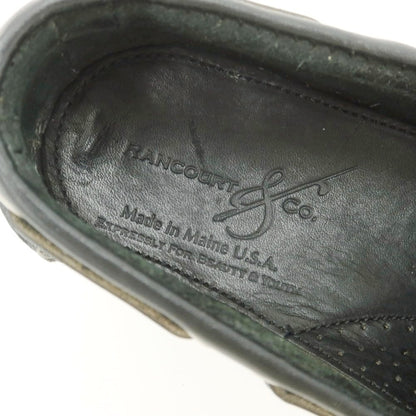 【中古】ランコート RANCOURT タッセルモカシン デッキシューズ ブラック【 6D 】【 状態ランクB 】【 メンズ 】
