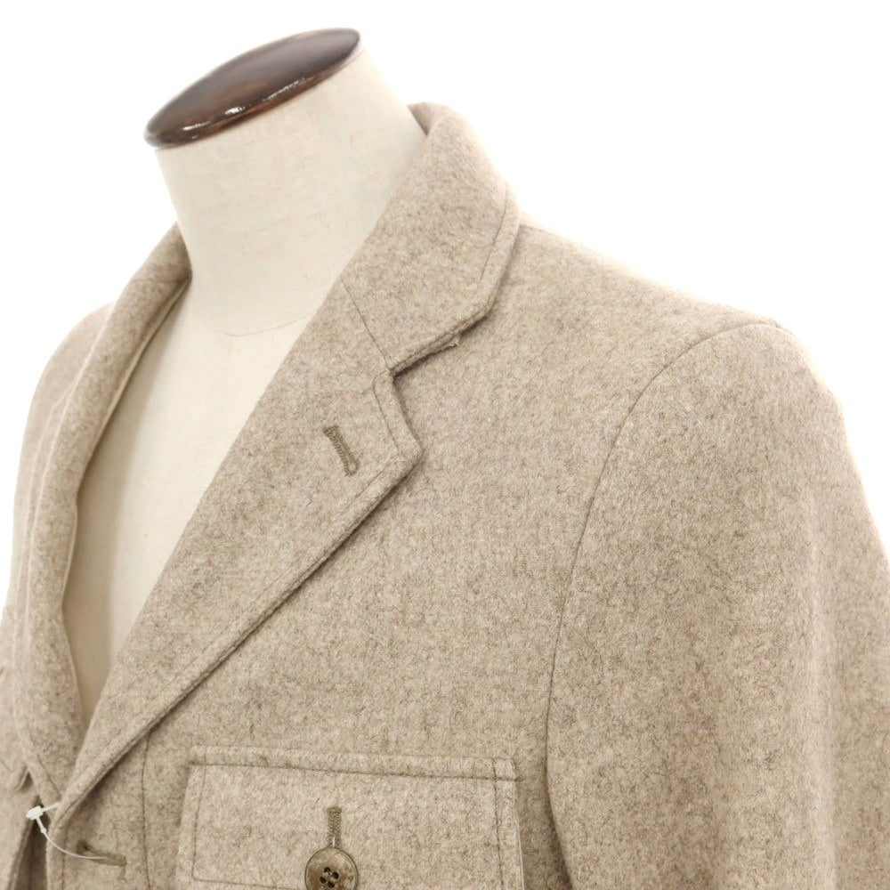 【中古】オスカーマランゴン OSCAR MARANGON GIACCAMILITARE ウールナイロン 3B カジュアルジャケット グレージュ【 50 】【 状態ランクB 】【 メンズ 】