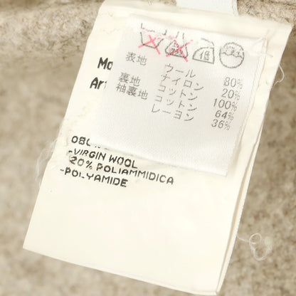 【中古】オスカーマランゴン OSCAR MARANGON GIACCAMILITARE ウールナイロン 3B カジュアルジャケット グレージュ【 50 】【 状態ランクB 】【 メンズ 】