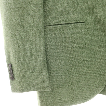 【中古】コシファントゥッテ COSI FAN TUTTE コットンウールカシミヤ 3B テーラードジャケット グリーン系【 44 】【 状態ランクB 】【 メンズ 】