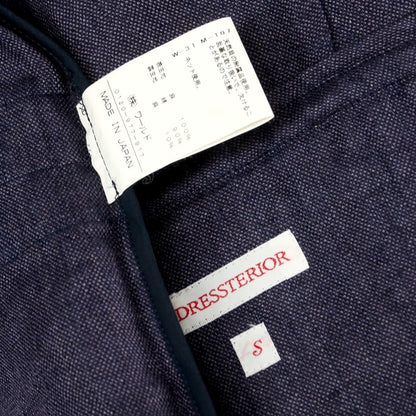 【中古】ドレステリア DRESSTERIOR リネン ミリタリージャケット パープルネイビー【 S 】【 状態ランクB 】【 メンズ 】