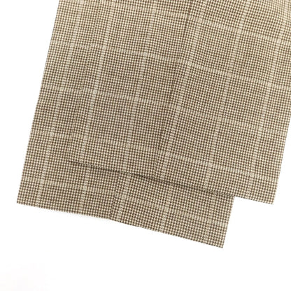 【中古】リネア パンタローニ Linea Pantaloni ウール ハウンドトゥースチェック カーゴスラックスパンツ ベージュxブラウン【 44 】【 状態ランクC 】【 メンズ 】