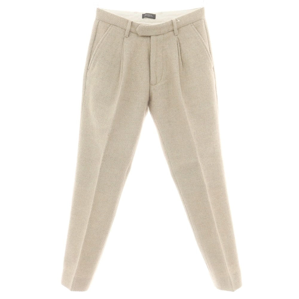 【中古】サタデーズ ニューヨークシティ Saturdays NYC ウールポリエステルアクリルナイロン カジュアルスラックスパンツ ベージュ【 30 】【 状態ランクB 】【 メンズ 】