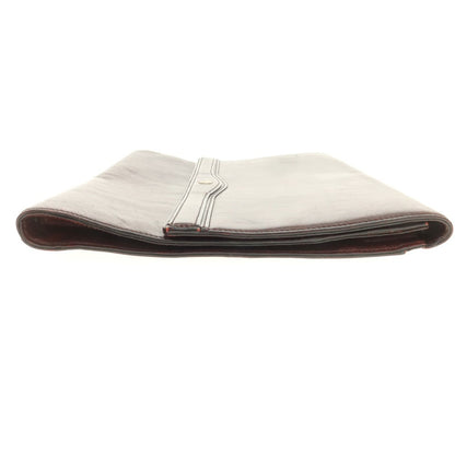 【中古】ゴールドファイル GOLD PFEIL レザー クラッチバッグ ドキュメントケース バーガンディ【 状態ランクC 】【 メンズ 】