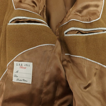 【中古】エルビーエム1911 L.B.M.1911 ウールカシミヤ ピーコート ライトブラウン【 44 】【 状態ランクC 】【 メンズ 】
