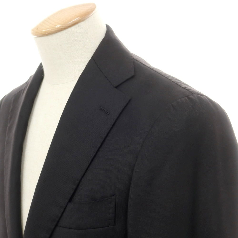 【中古】ブリッラ ペル イル グスト Brilla per il gusto ウール 3つボタンスーツ ブラック【 44 】【 状態ランクB 】【 メンズ 】