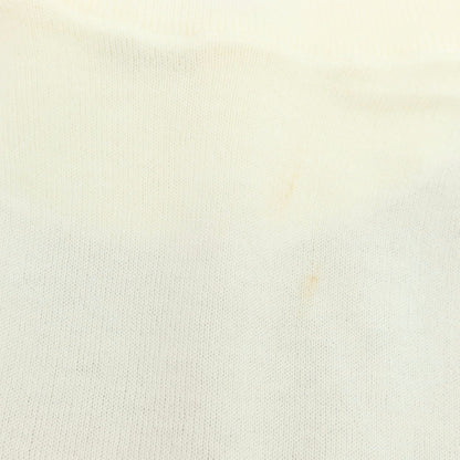 【中古】ジョンスメドレー JOHN SMEDLEY ハイゲージ シーアイランドコットン ハイネック 半袖 プルオーバーニット アイボリー【 S 】【 状態ランクC 】【 メンズ 】